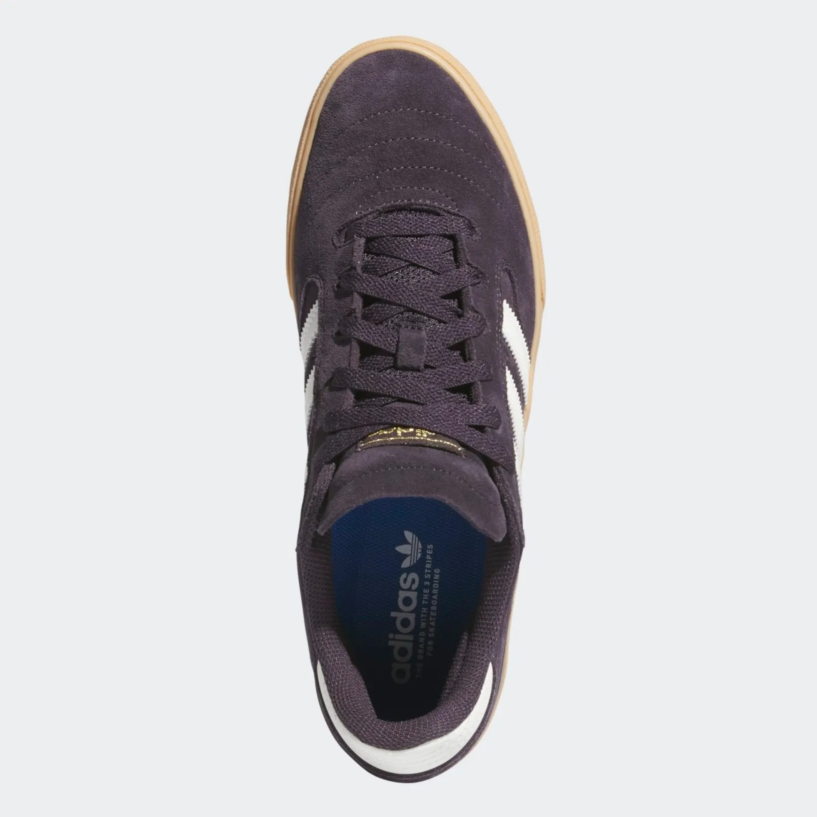 Adidas Busenitz Vulc II Skateboard Shoe - Aurora Black/Off White/Gum