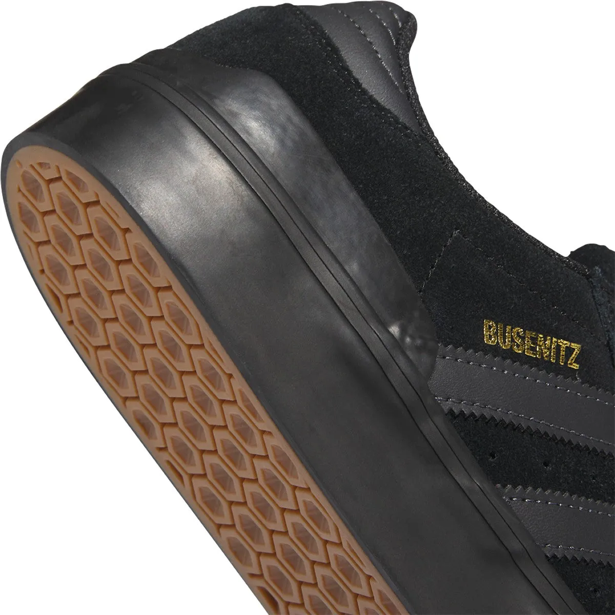 Adidas Busenitz Vulc II Skateboard Shoe - Core Black/Carbon/Core Black