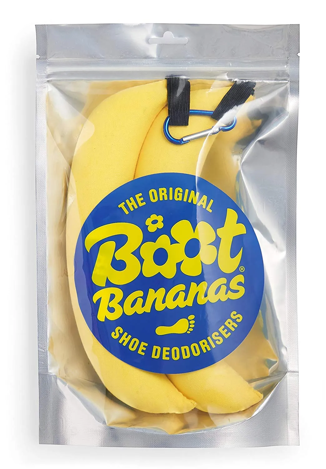 Boot Bananas Original Shoe Deodoriser | Long-Lasting, Reusable Sports Shoe Deodorizer Odour Neutralizer & Air Purifier | Eco-Conscious | Lasts 6 to 12 Months | 1 Pair 2 Count (Pack of 1)