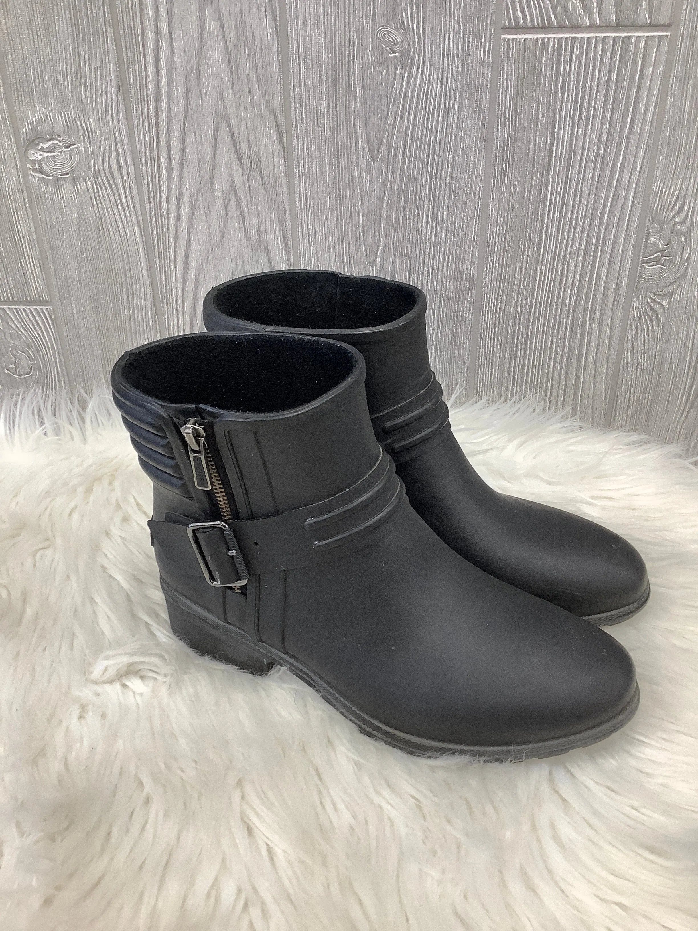 Boots Rain By Sperry In Black, Size: 8