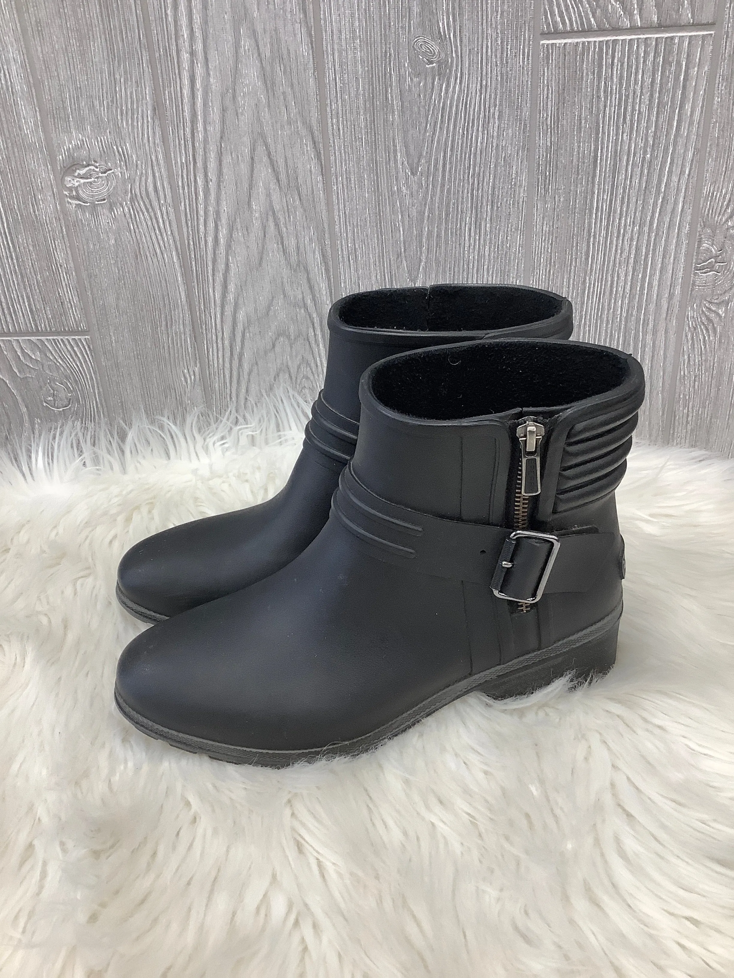 Boots Rain By Sperry In Black, Size: 8
