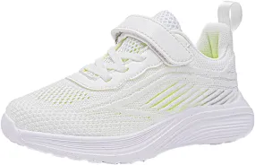 Boys Girls Fashion Sneakers Running Shoes for Little Big Kids Lightweight Breathable Anti-Slip Sports Footwear