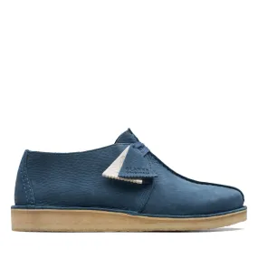Clarks Originals Desert Trek Men's Blue Nubuck Leather 26170134