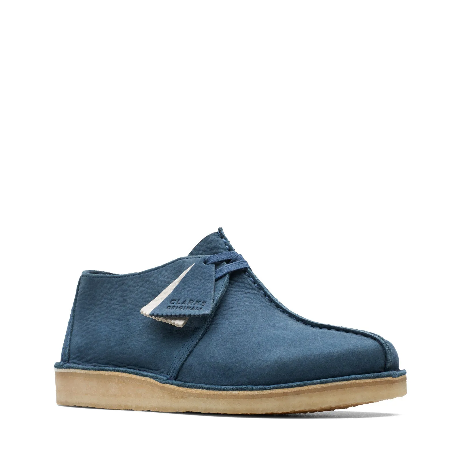 Clarks Originals Desert Trek Men's Blue Nubuck Leather 26170134