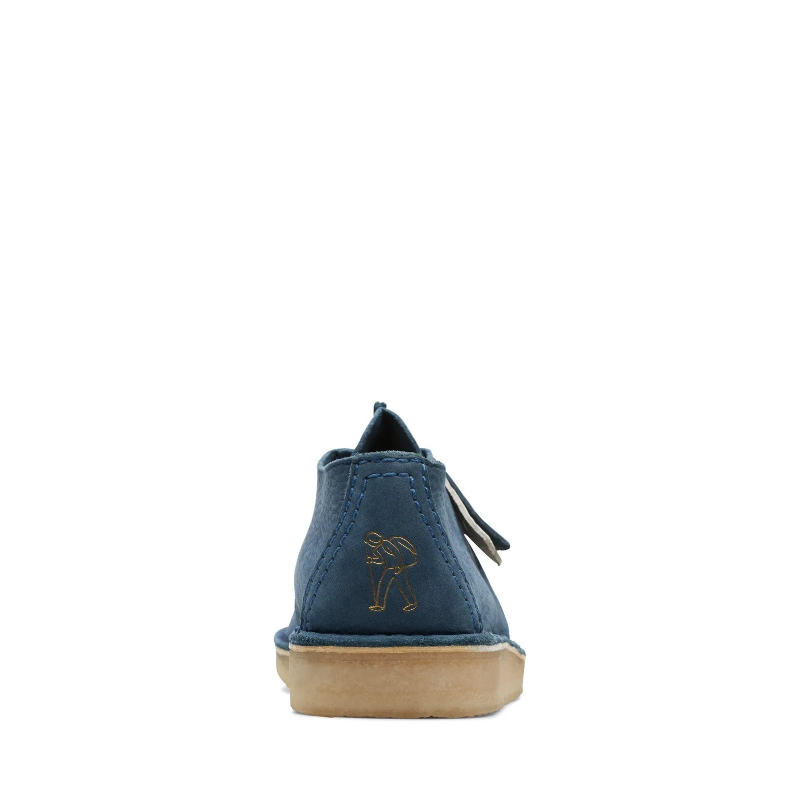 Clarks Originals Desert Trek Men's Blue Nubuck Leather 26170134