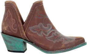 Corral Boots Women's Q0099 Leather Embroidery Snip Toe Western Casual Cowgirl Shoes