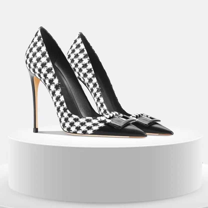 Funki Buys | Shoes | Women's Genuine Leather Patent Pumps
