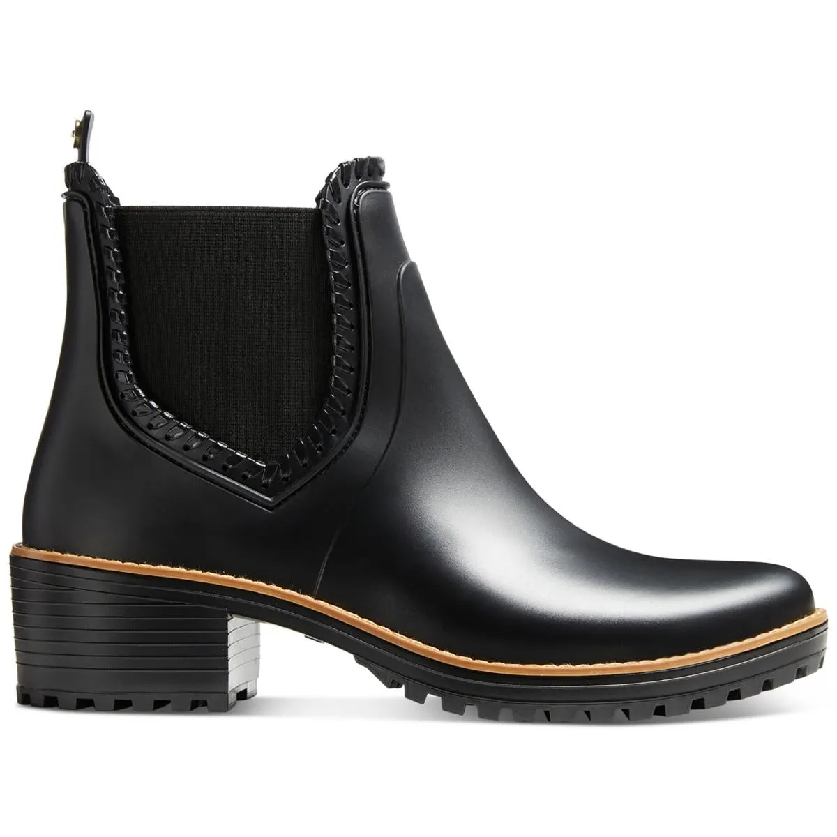 Jack Rogers Womens ELLIE RAINBOOT Ankle Boots Lugged Sole Rain Boots