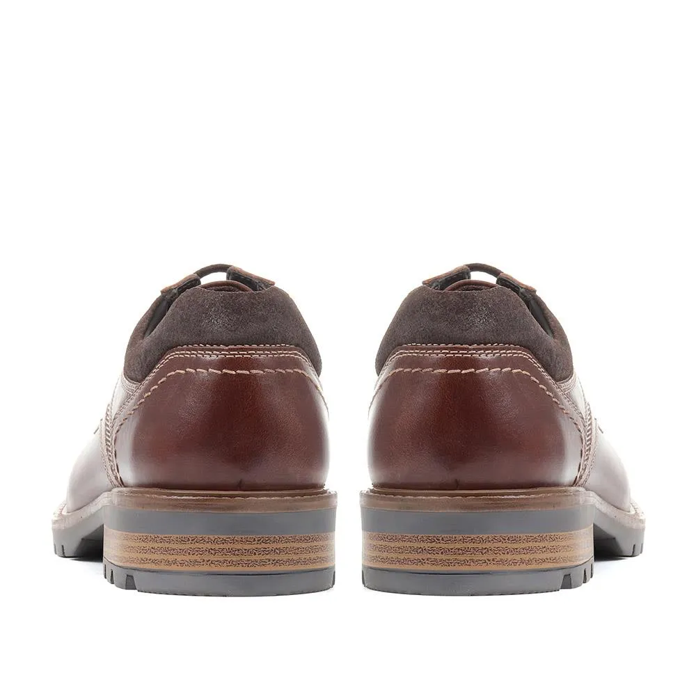 Leather Lace-up Shoes - TEJ36007 / 322 532