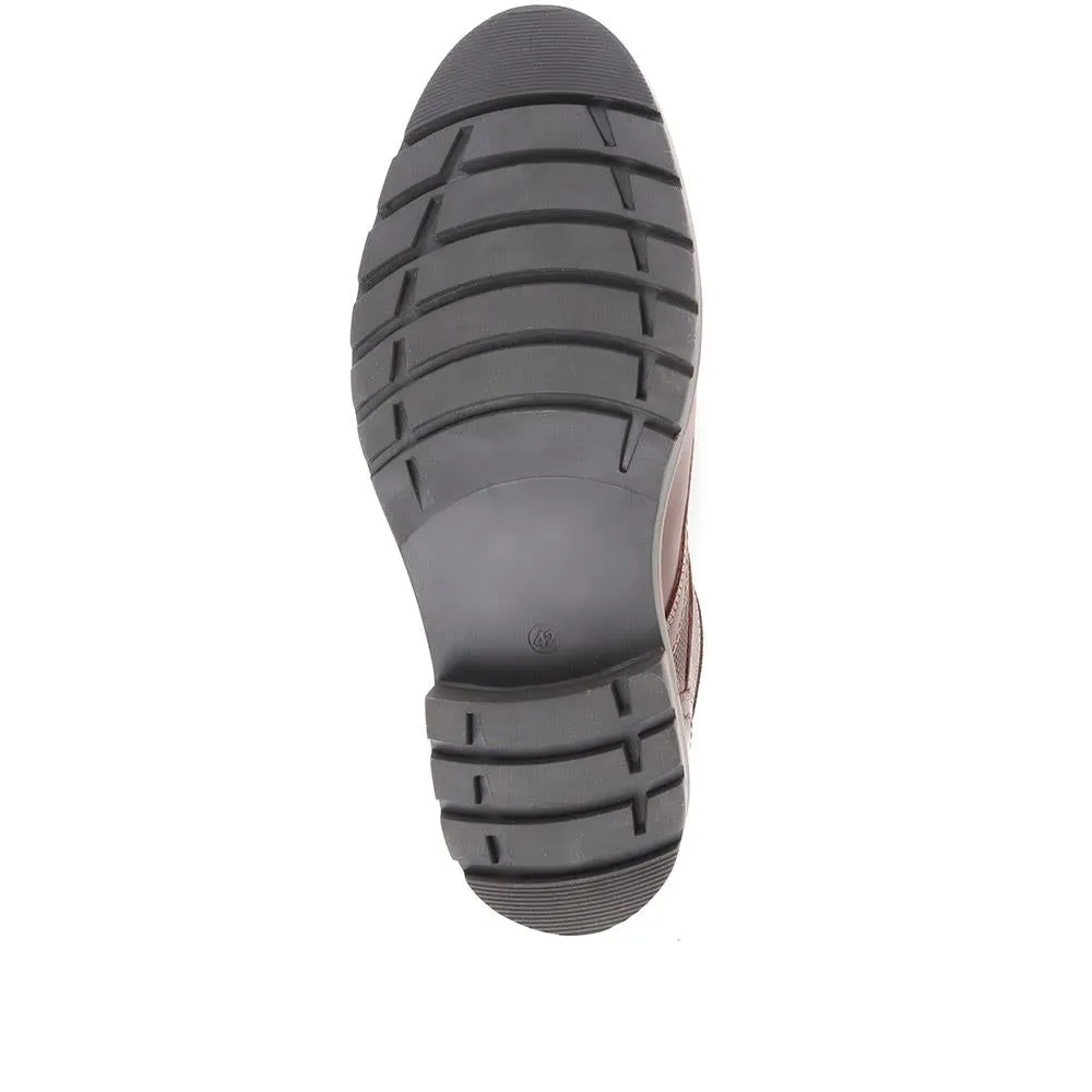 Leather Lace-up Shoes - TEJ36007 / 322 532