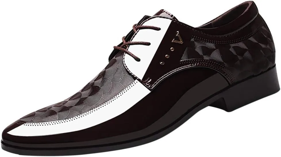 Men Male Shoes Shoe Lace Shoes Casual Leather Business Suit Comfortable Dress Men's Leather Shoes Shoes Men All Leather