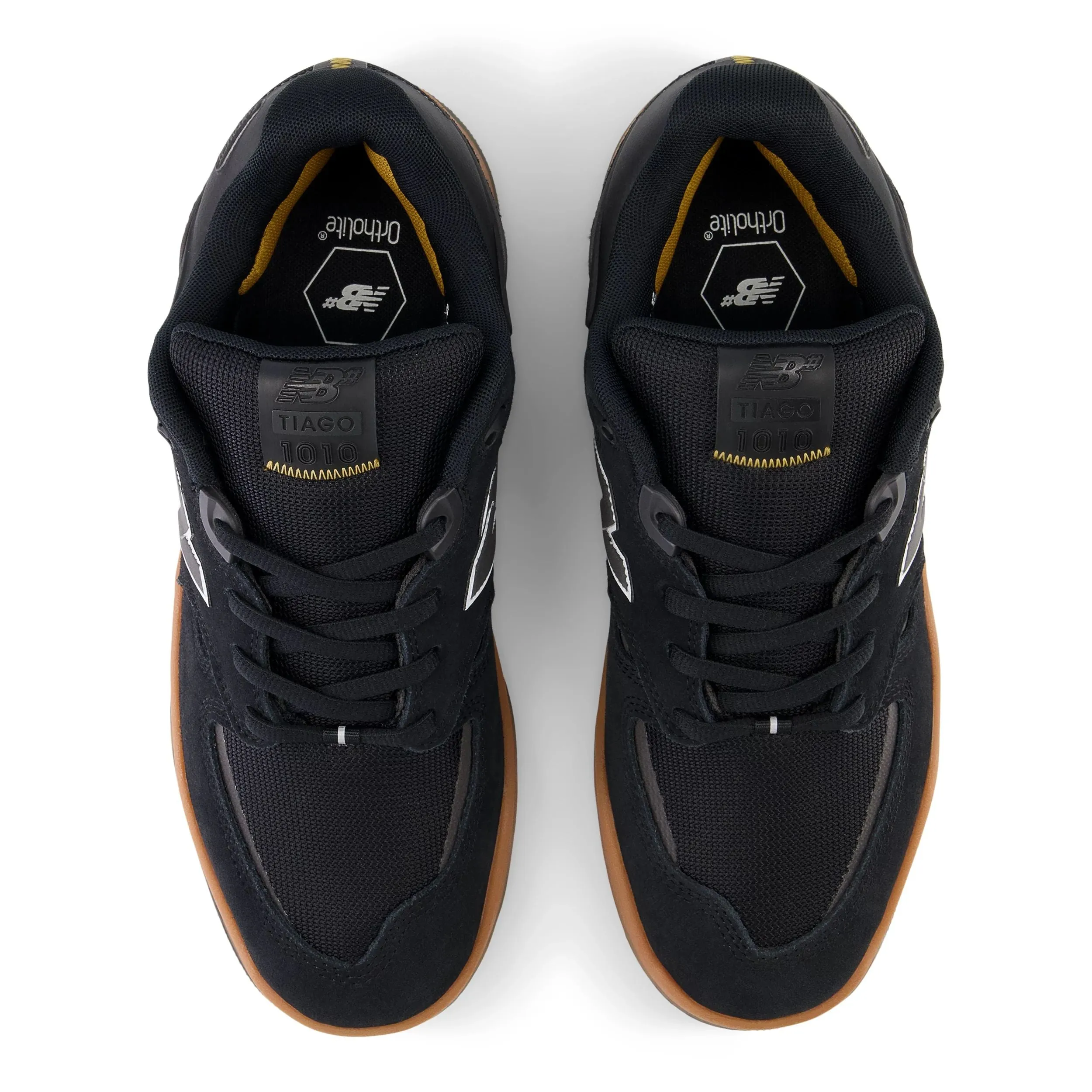 New Balance Numeric 1010 Tiago Lemos Skateboard Shoe - Black/Gum