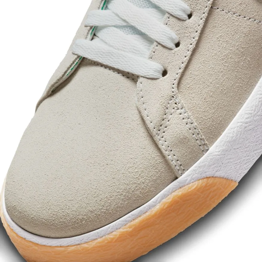 Nike SB Blazer Mid Skate Shoe - White/Lucky Green-White-Coconut Milk
