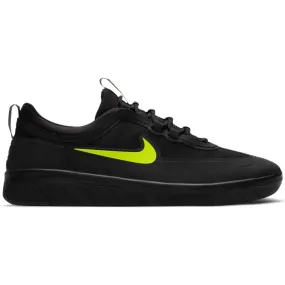 Nike SB Nyjah Free 2 Skateboard Shoe - Black/Cyber-Black-Black