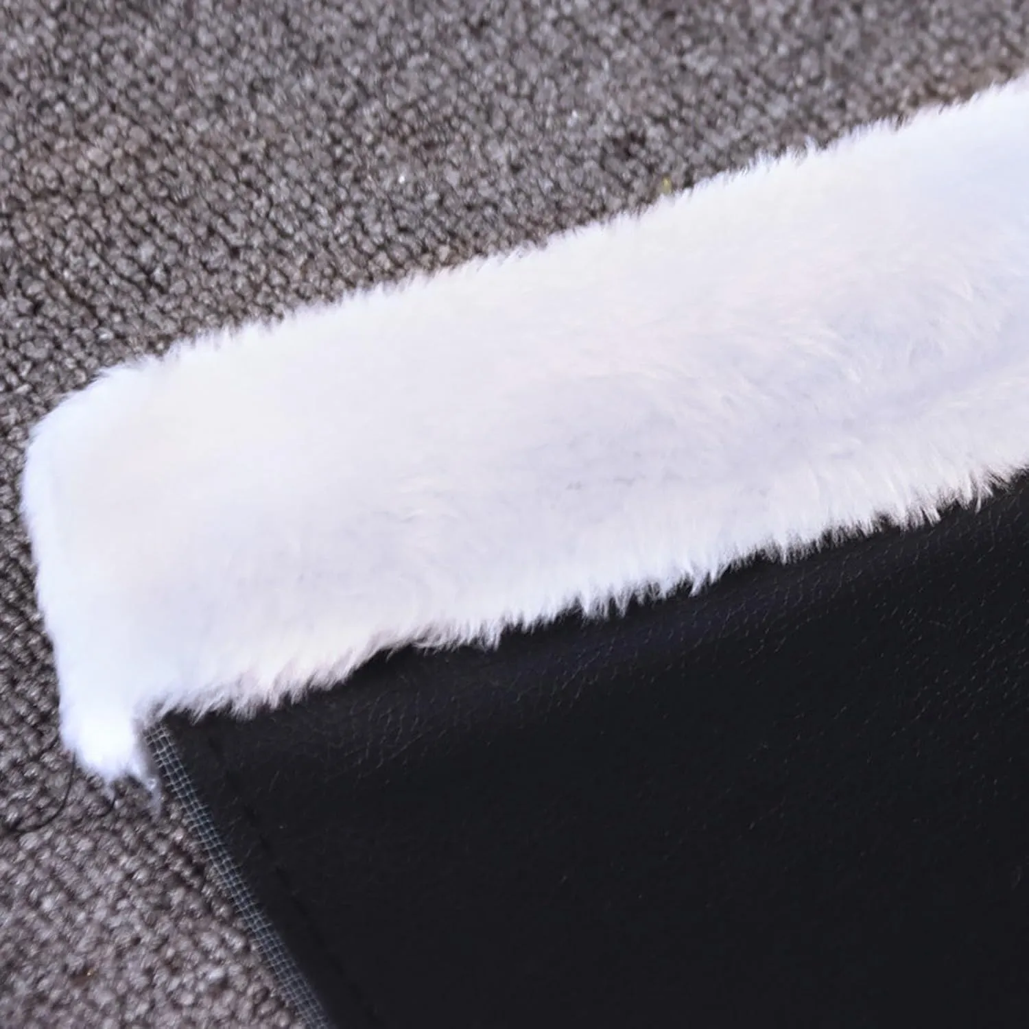 Sheep Boots Kids Leather Fleece Lined Children's Boots Santa Costume Show Christmas Shoes Long High Boots Non Slip Shoes