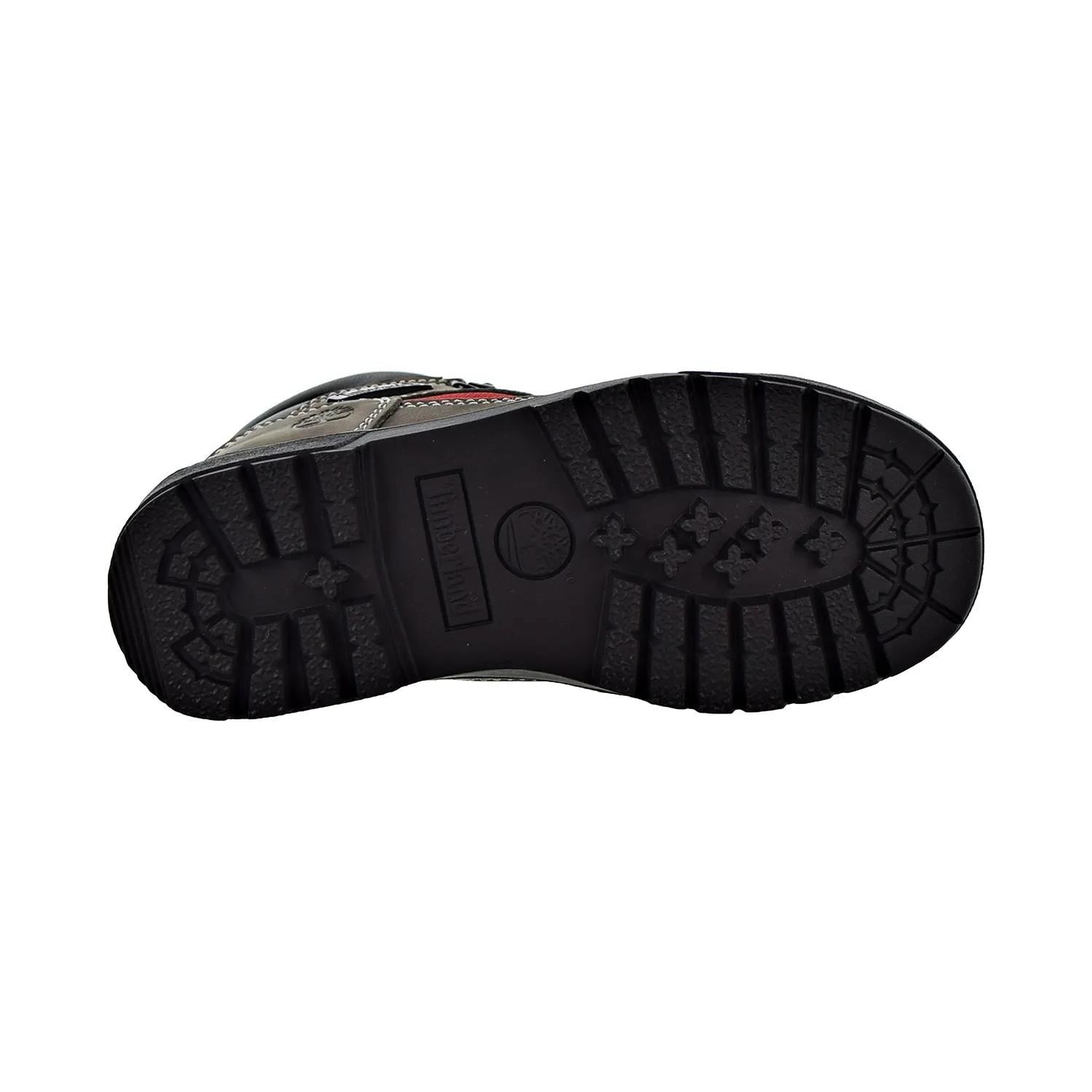 Timberland Field Boot Little Kids' Shoes Grey/Red