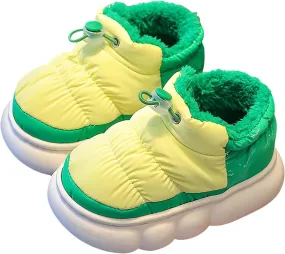 Toddler Insulated Snow Ankle Boots Children's Cozy Winter Shoes Boots for Girls Boys Warm Non Slip Outdoor