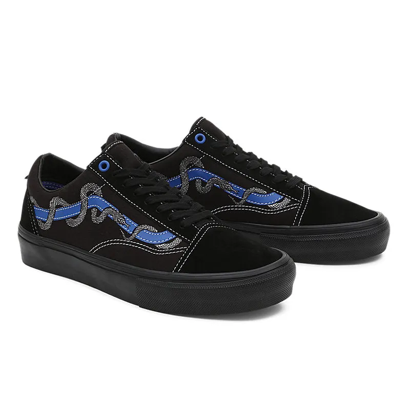 Vans Breanna Geering Skate Old Skool Skateboard Shoe - Blue/Black