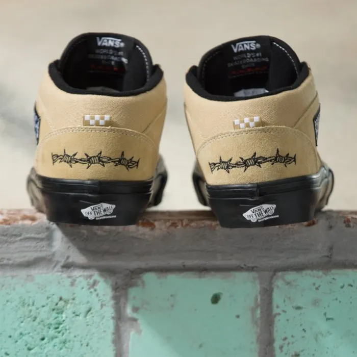 Vans Elijah Berle Skate Half Cab Skateboard Shoe - Khaki/Black