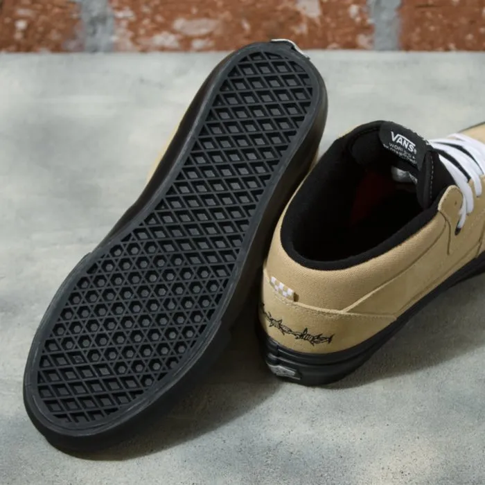 Vans Elijah Berle Skate Half Cab Skateboard Shoe - Khaki/Black