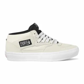 Vans Skate Half Cab Skateboard Shoe - White/Black