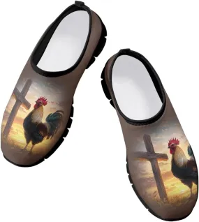 Women's Slip On Loafers Casual Cut Arch Support Walking Shoes Breathable Lightweight Sports Workout Footwear