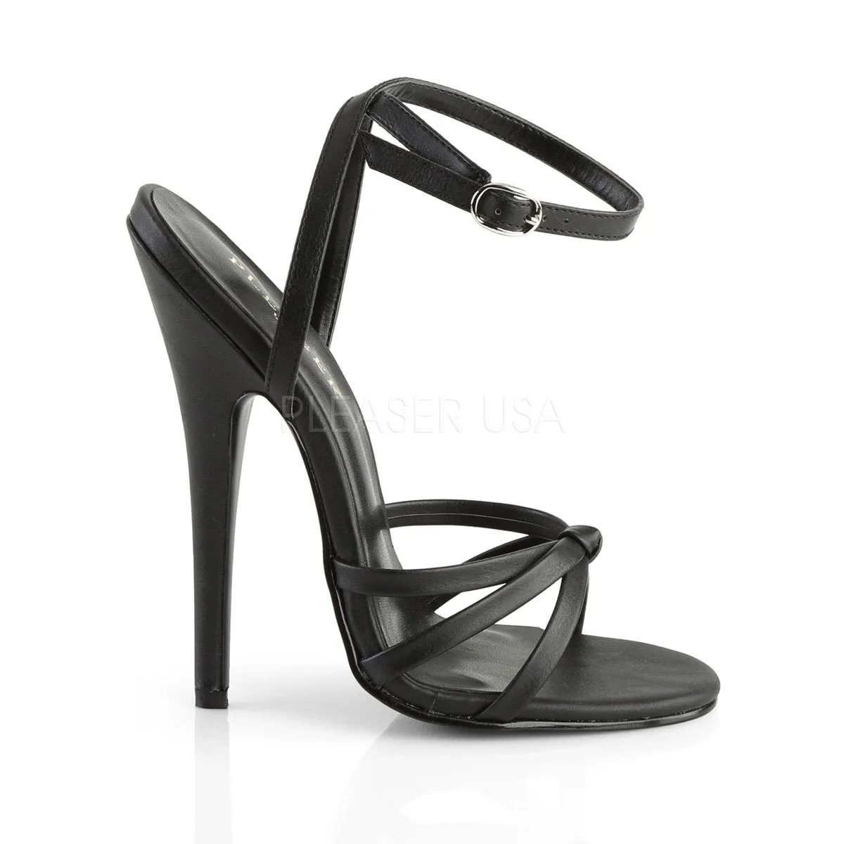 Wrap Around Strap Sandal with 6-inch Heel 8-colors DOMINA-108